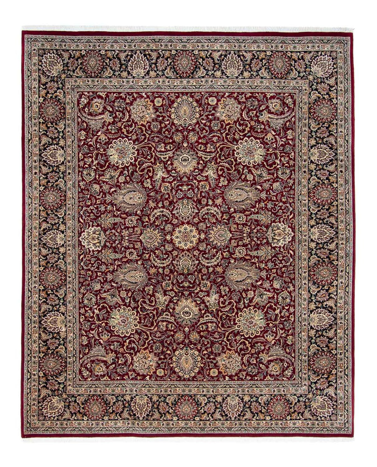 Alfombra Vintage - 305 x 244 cm - rojo oscuro
