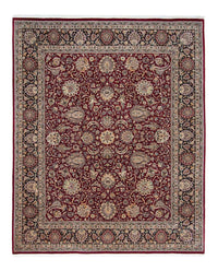 Alfombra Vintage - 305 x 244 cm - rojo oscuro