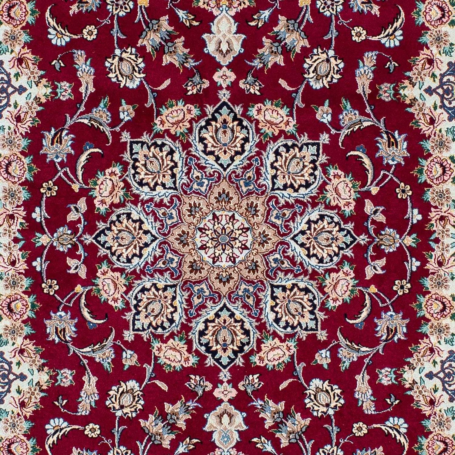 Alfombra Persa - Isfahan - Prima - 194 x 131 cm - rojo