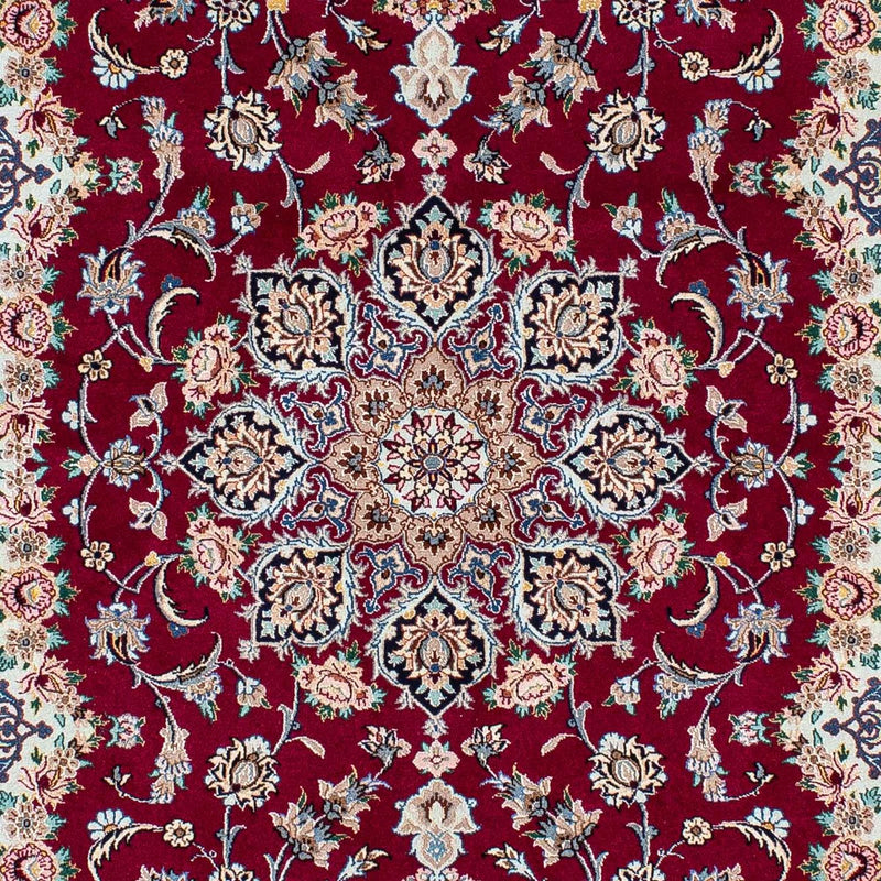 Alfombra Persa - Isfahan - Prima - 194 x 131 cm - rojo