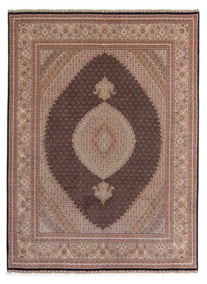 Alfombra persa - Tabriz - 354 x 253 cm - marrón claro