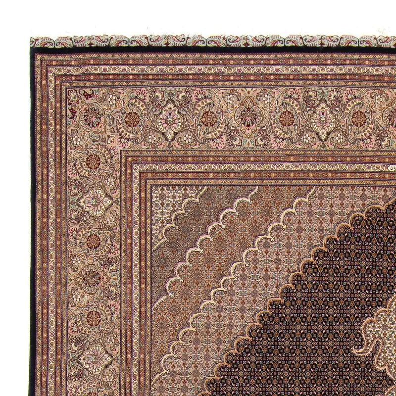 Alfombra persa - Tabriz - 354 x 253 cm - marrón claro