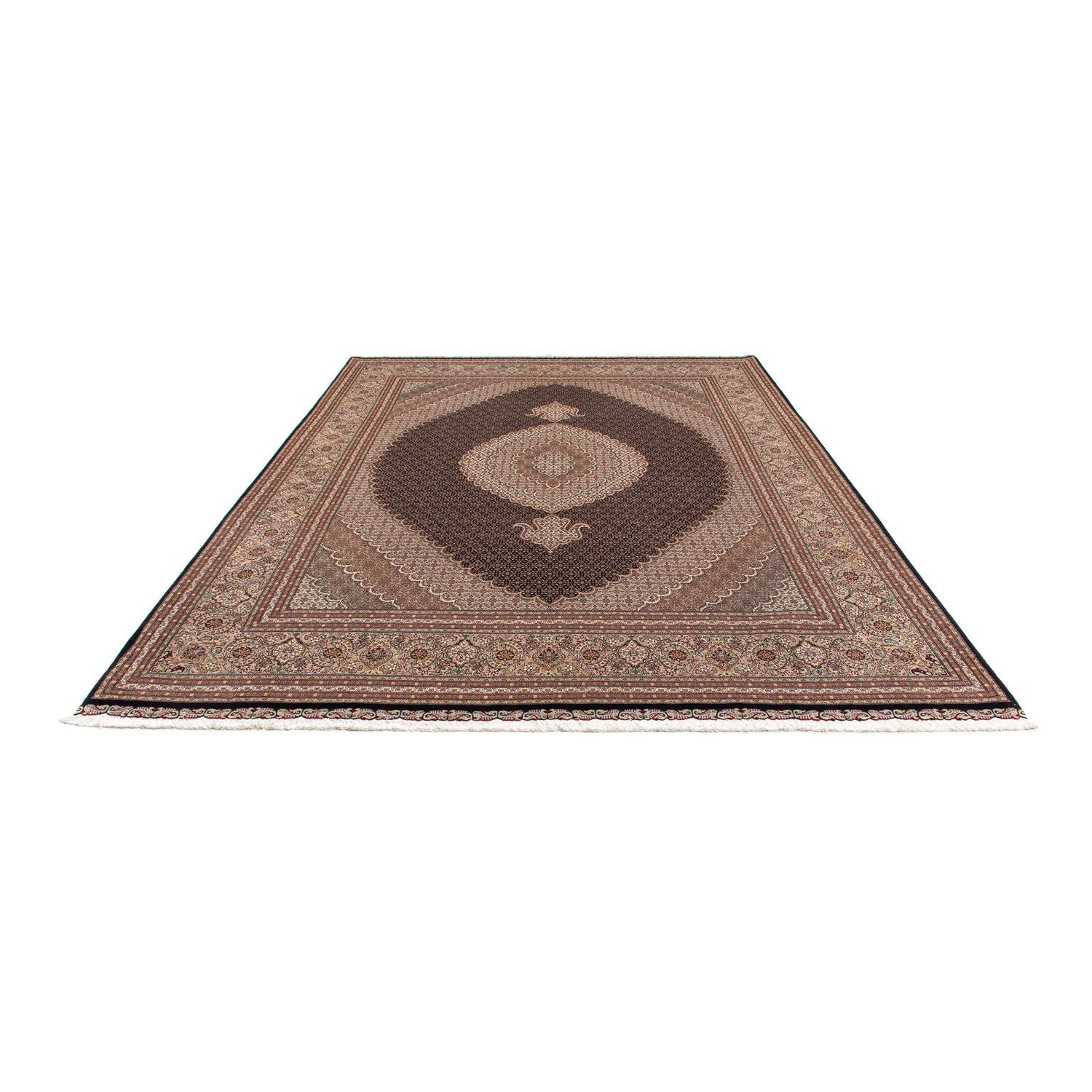 Alfombra persa - Tabriz - 354 x 253 cm - marrón claro