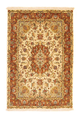 Alfombra Persa - Tabriz - Real - 150 x 100 cm - beige