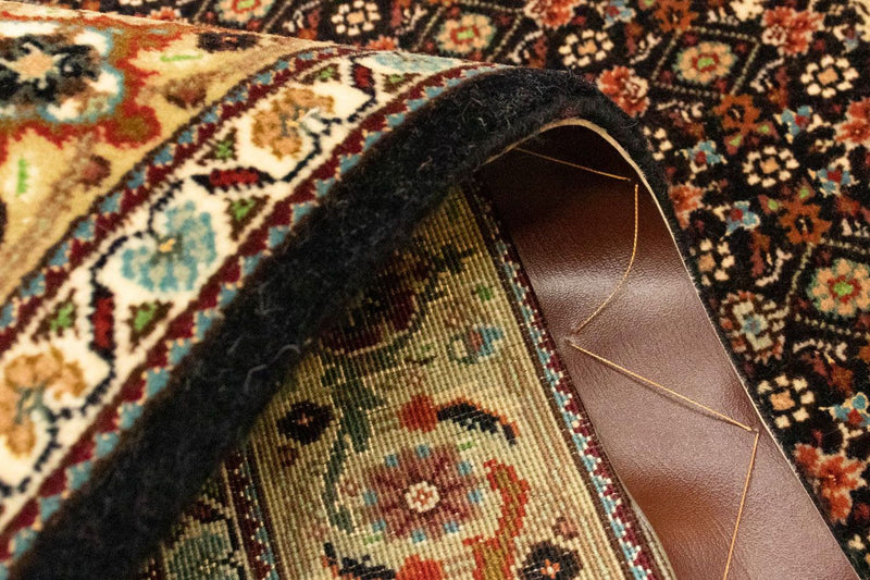 Alfombra Persa - Tabriz - Real - 129 x 82 cm - azul oscuro