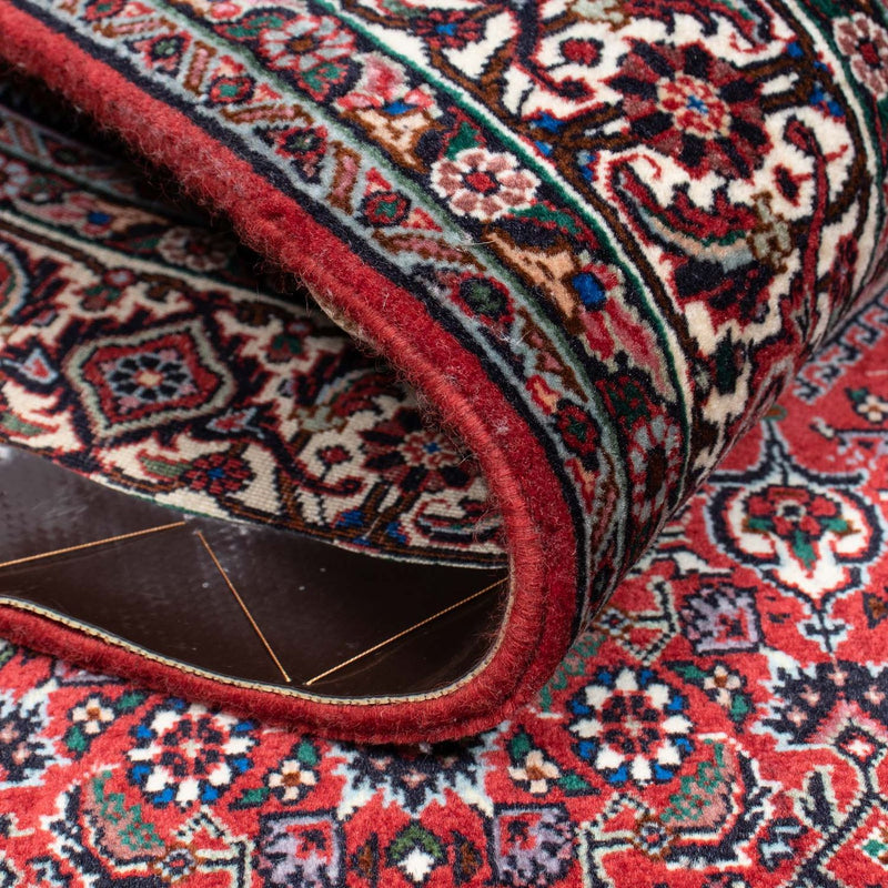 Alfombra persa - Bidjar - 212 x 132 cm - rojo claro