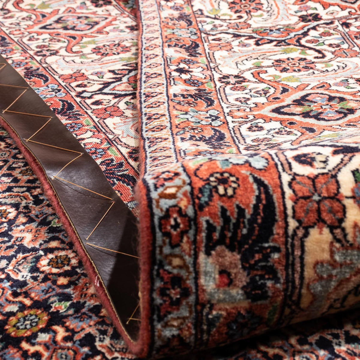 Alfombra persa - Bidjar - 341 x 259 cm - óxido