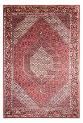 Alfombra persa - Bidjar - 355 x 248 cm - rojo claro