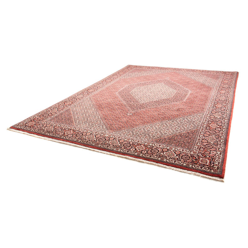Alfombra persa - Bidjar - 355 x 248 cm - rojo claro
