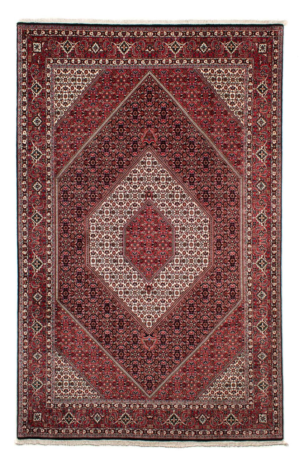 Alfombra persa - Bidjar - 308 x 202 cm - rojo claro