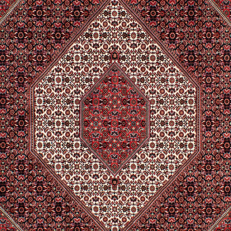 Alfombra persa - Bidjar - 308 x 202 cm - rojo claro