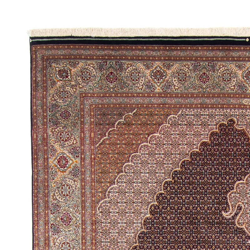 Alfombra persa - Tabriz - 298 x 198 cm - marrón claro