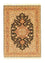 Alfombra Persa - Tabriz - Real - 142 x 100 cm - negro