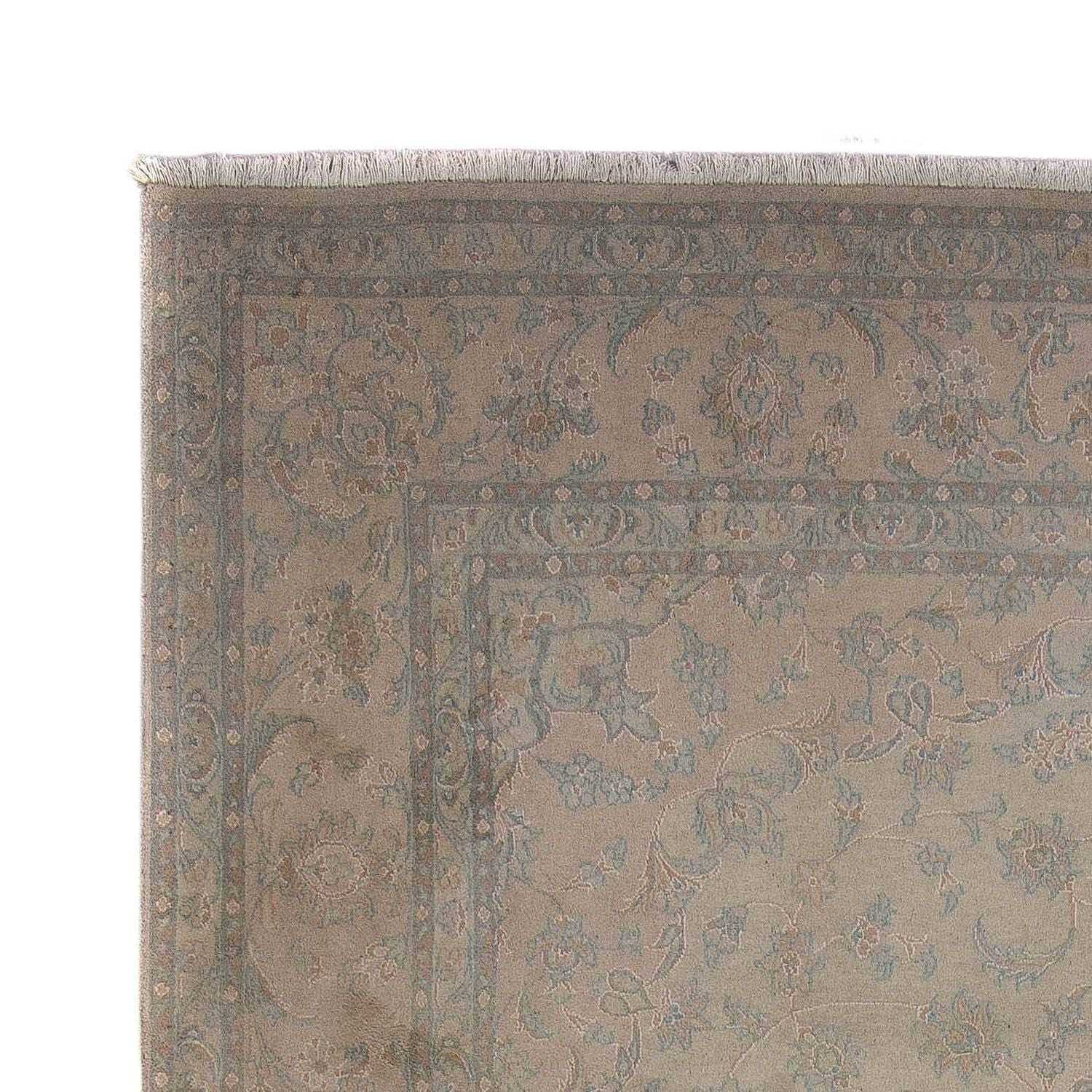 Alfombra Persa - Nain - Real - 351 x 250 cm - marrón claro