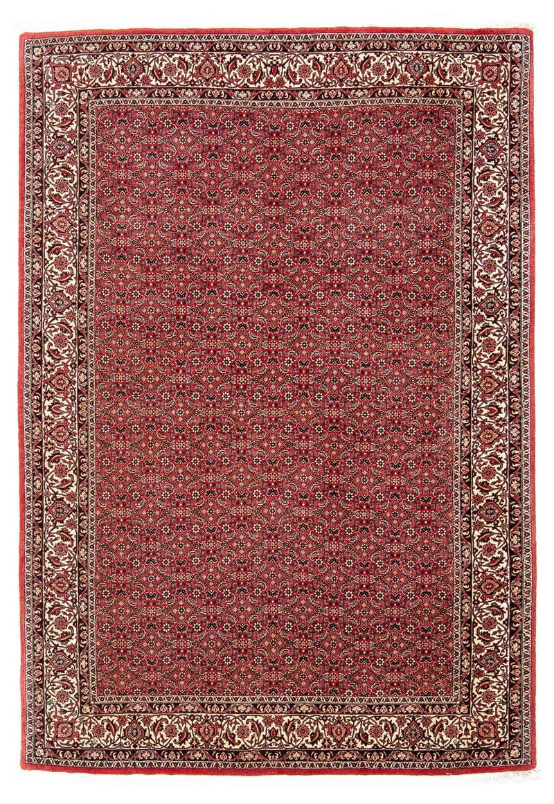 Alfombra persa - Bidjar - 248 x 174 cm - rojo