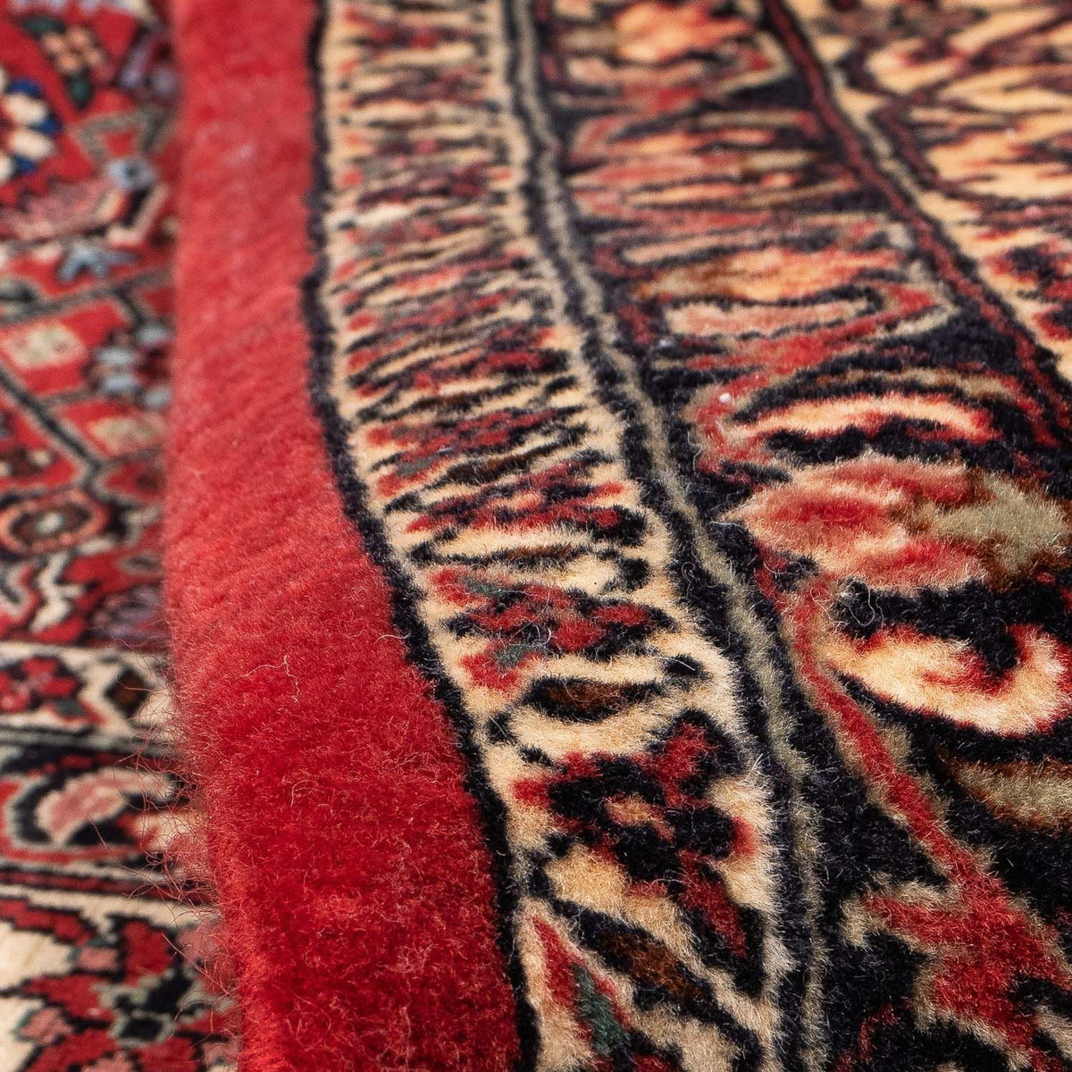 Alfombra persa - Bidjar - 248 x 174 cm - rojo