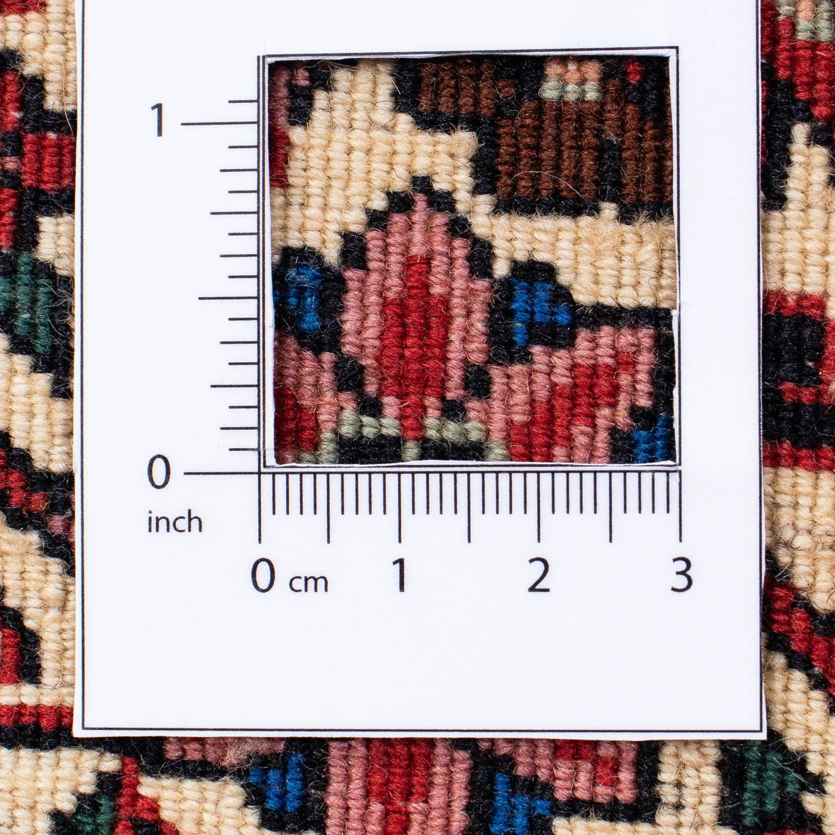 Alfombra persa - Bidjar - 248 x 174 cm - rojo