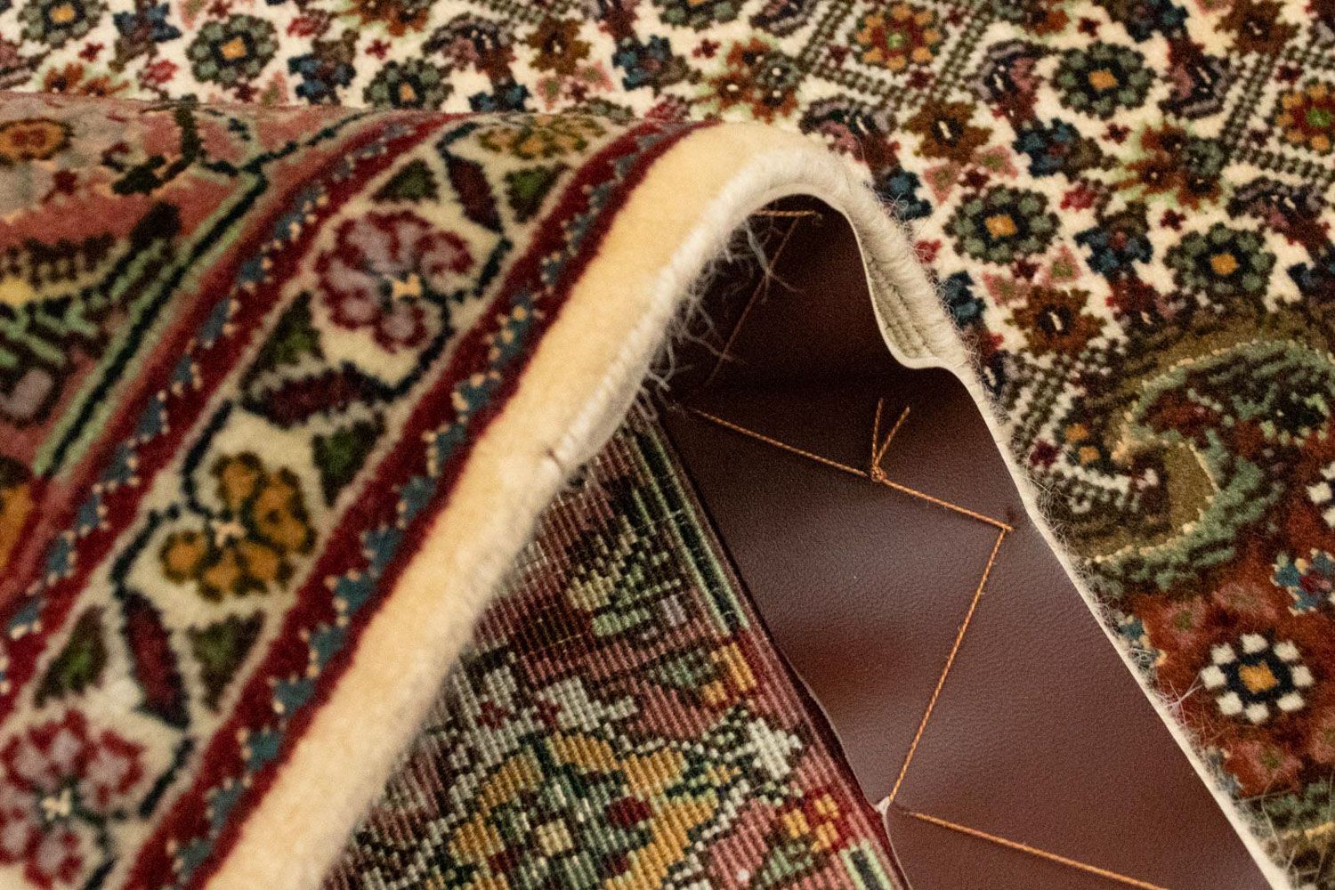 Alfombra Persa - Tabriz - Real - 124 x 83 cm - beige