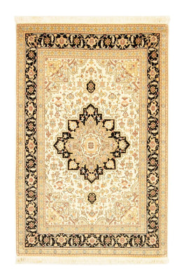 Alfombra Persa - Tabriz - Real - 156 x 104 cm - beige