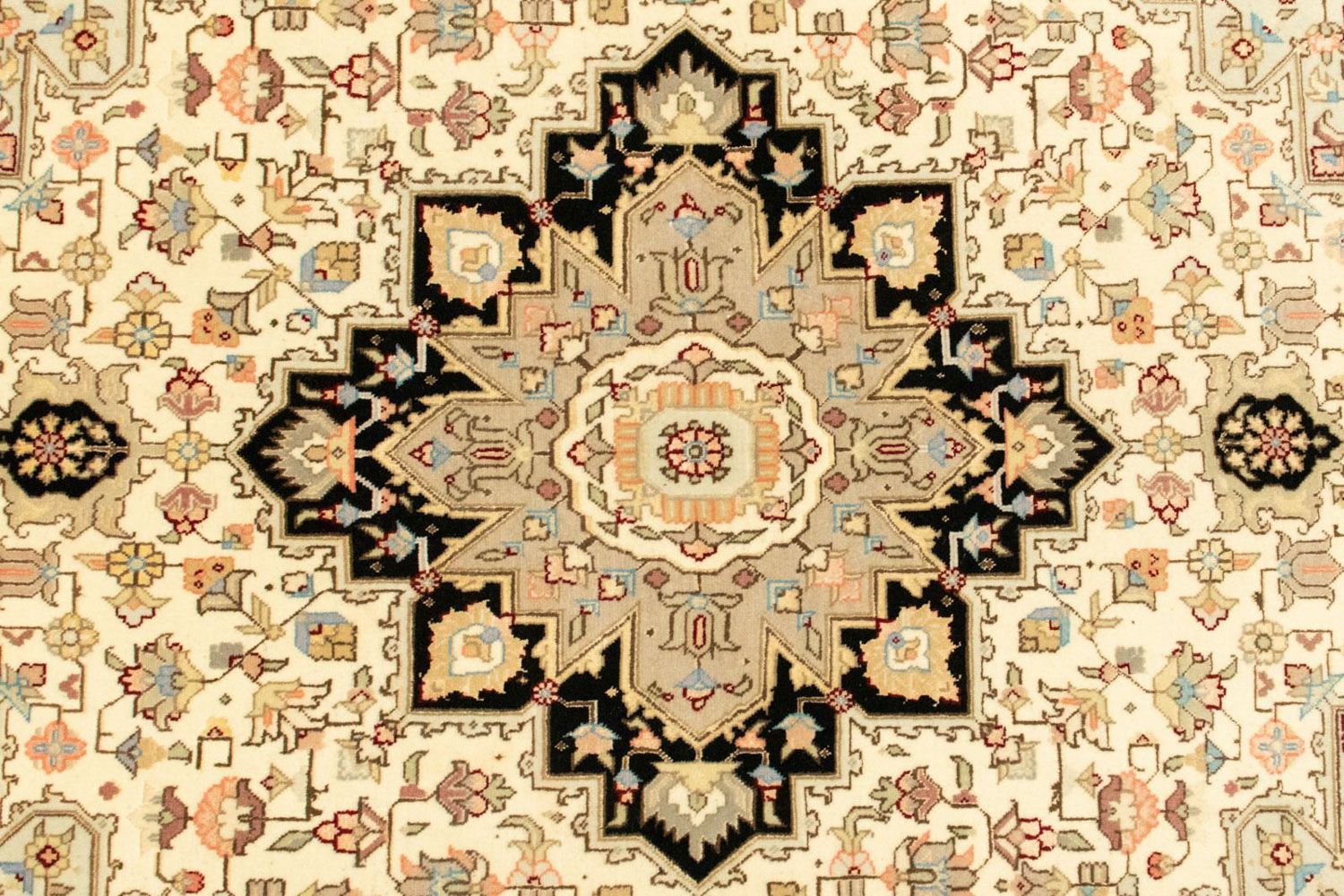 Alfombra Persa - Tabriz - Real - 156 x 104 cm - beige