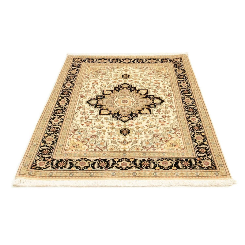 Alfombra Persa - Tabriz - Real - 156 x 104 cm - beige
