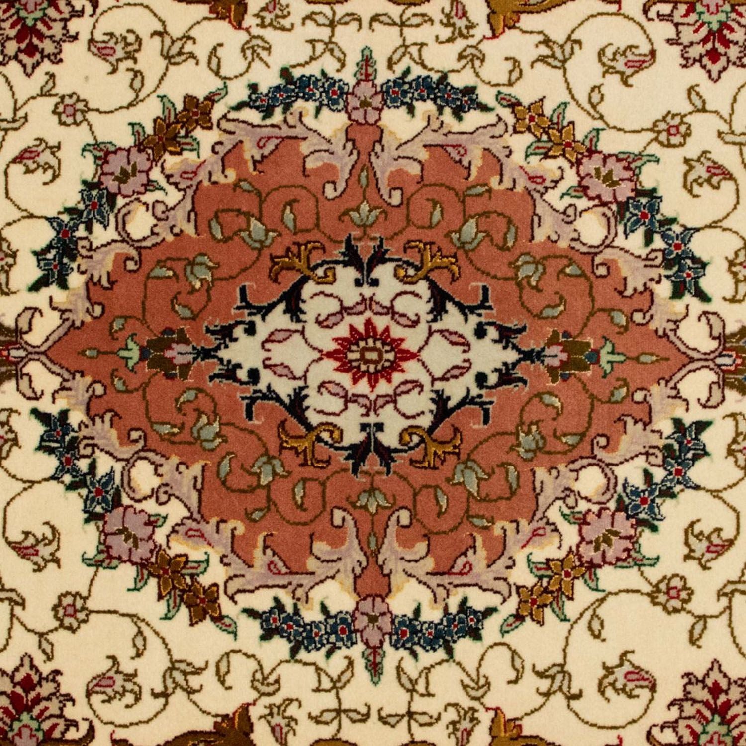 Alfombra Persa - Tabriz - Real - 153 x 103 cm - beige