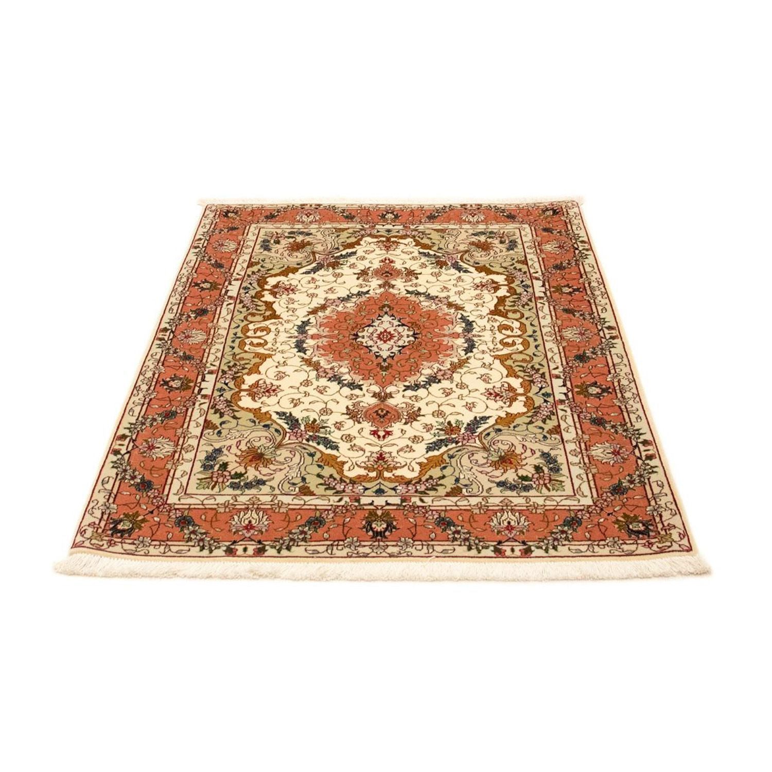 Alfombra Persa - Tabriz - Real - 153 x 103 cm - beige