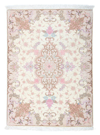 Alfombra Persa - Tabriz - Real - 92 x 64 cm - beige