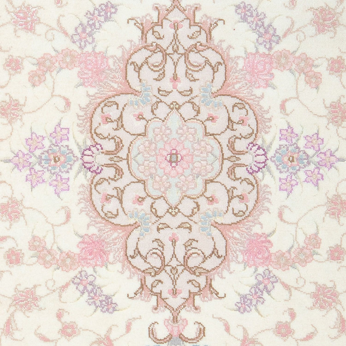 Alfombra Persa - Tabriz - Real - 92 x 64 cm - beige