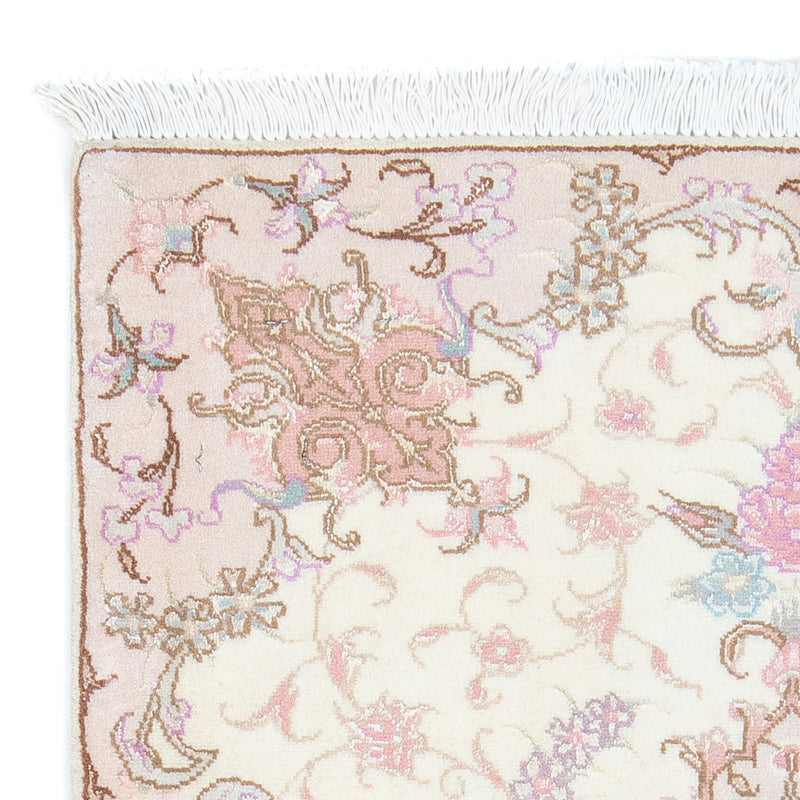 Alfombra Persa - Tabriz - Real - 92 x 64 cm - beige