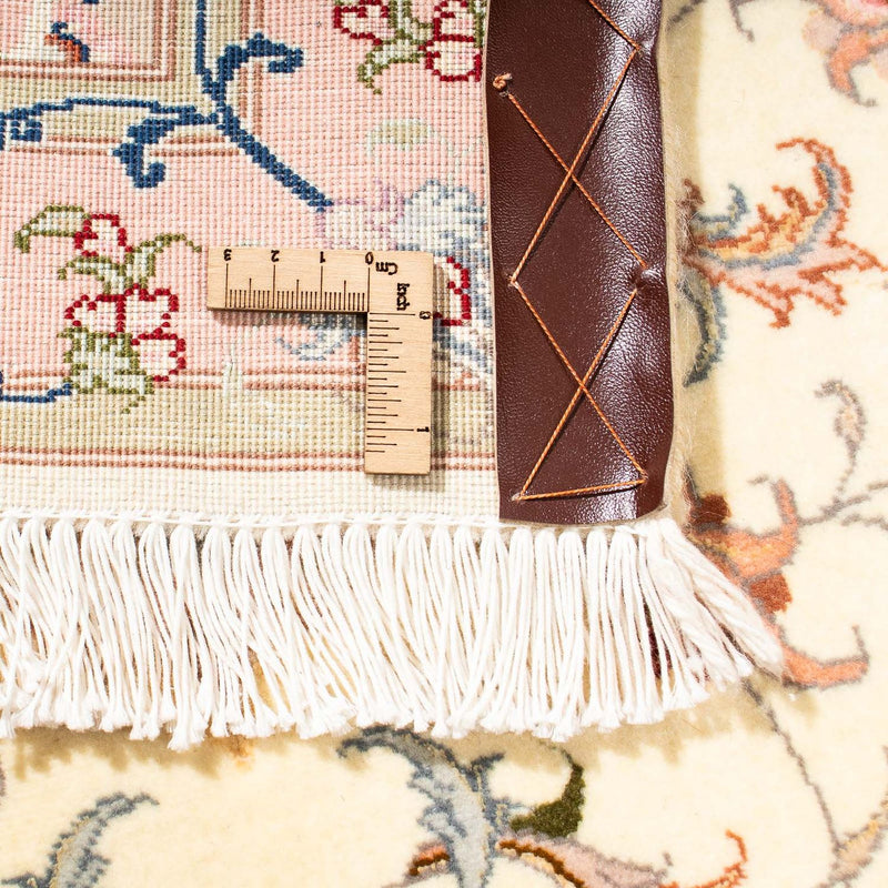 Alfombra de pasillo Alfombra Persa - Tabriz - Real - 300 x 74 cm - beige