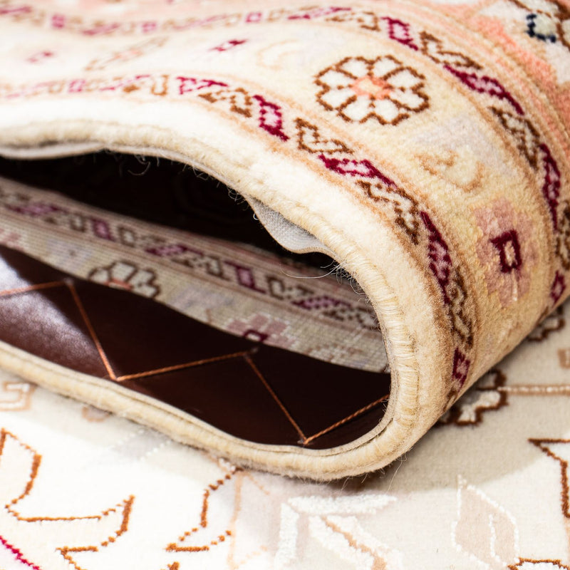 Alfombra Persa - Tabriz - Real - 214 x 154 cm - beige