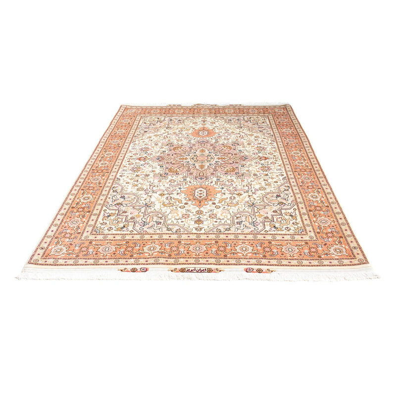 Alfombra Persa - Tabriz - Real - 214 x 154 cm - beige