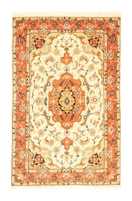 Alfombra Persa - Tabriz - Real - 157 x 101 cm - beige
