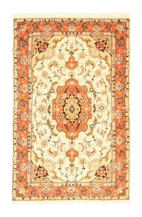 Alfombra Persa - Tabriz - Real - 157 x 101 cm - beige