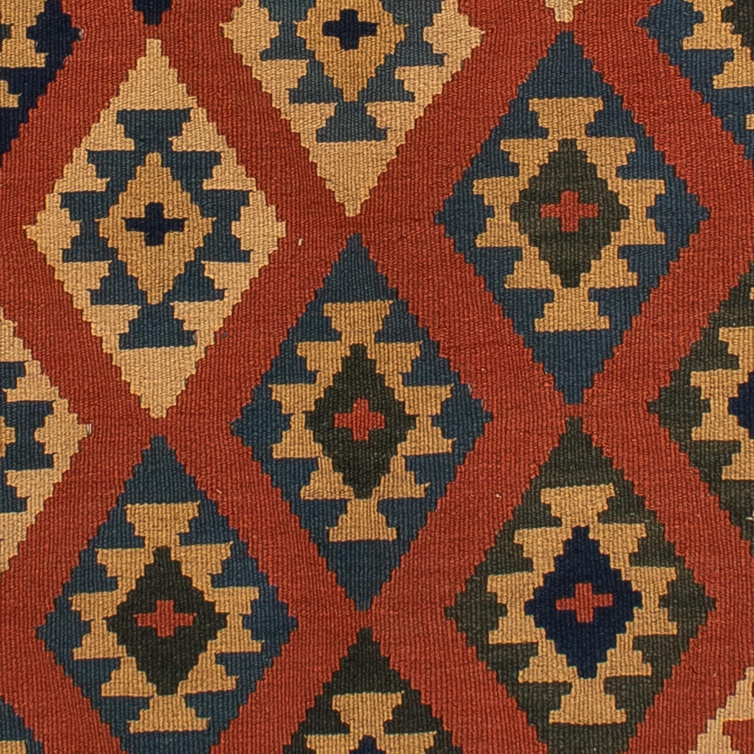 Alfombra Kelim - Oriental - 210 x 149 cm - marrón