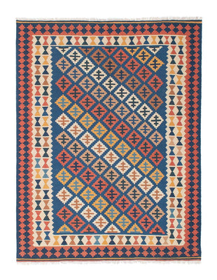 Alfombra Kelim - Oriental - 200 x 155 cm - multicolor
