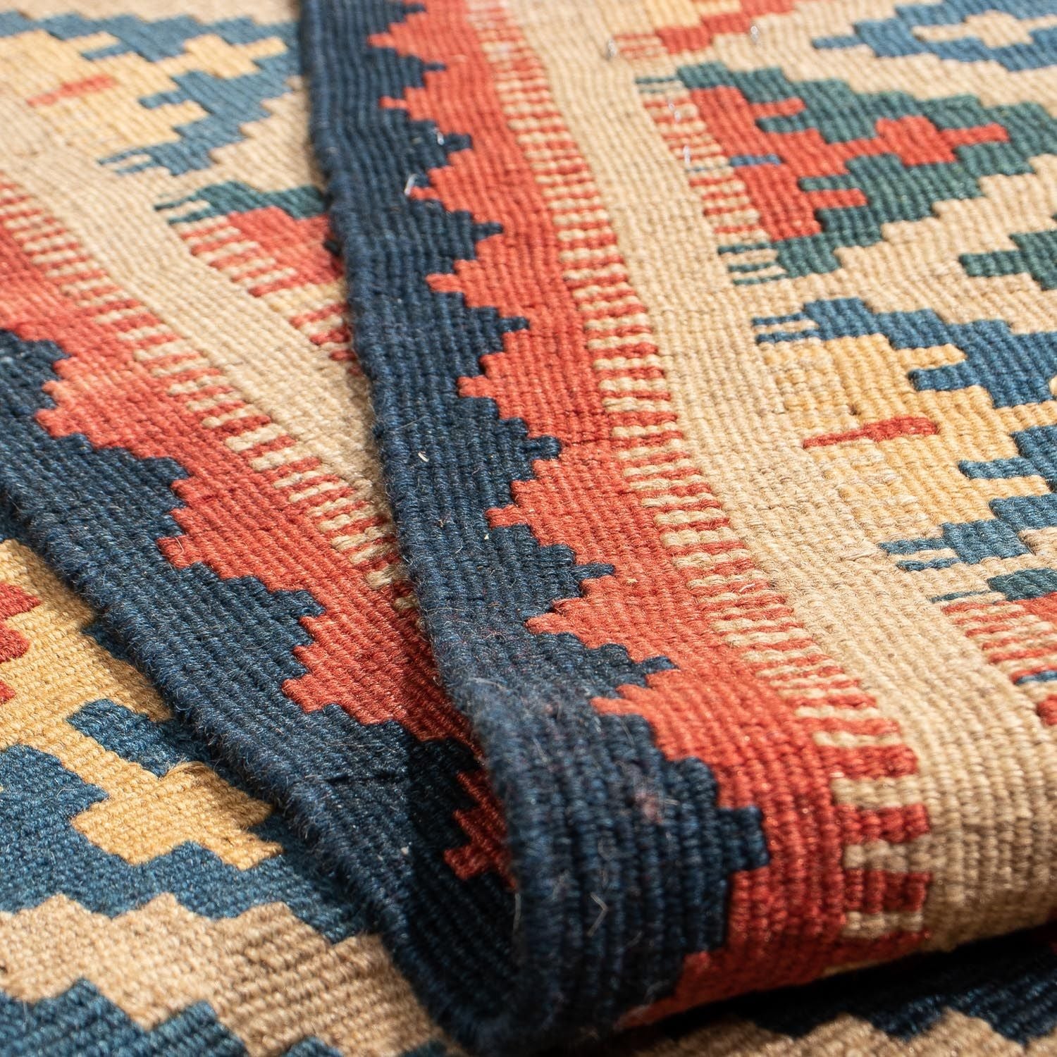 Alfombra Kelim - Oriental - 203 x 158 cm - multicolor