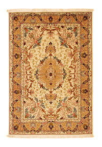 Alfombra Persa - Tabriz - Real - 148 x 101 cm - beige