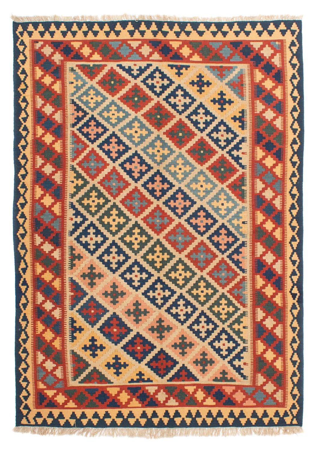 Alfombra Kelim - Oriental - 221 x 164 cm - multicolor