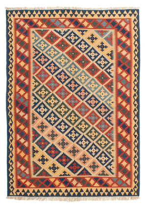 Alfombra Kelim - Oriental - 221 x 164 cm - multicolor