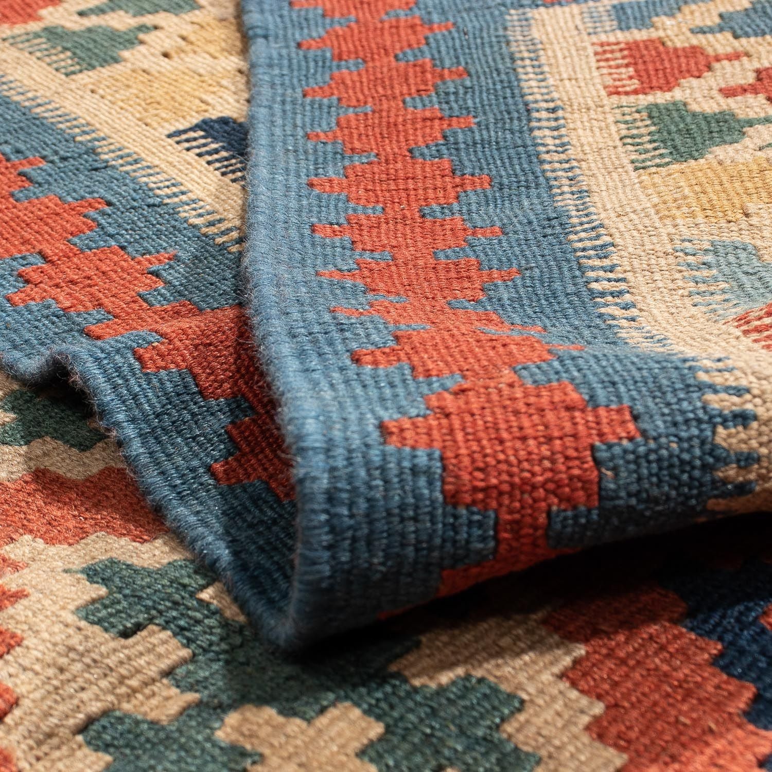 Alfombra Kelim - Oriental - 210 x 158 cm - multicolor