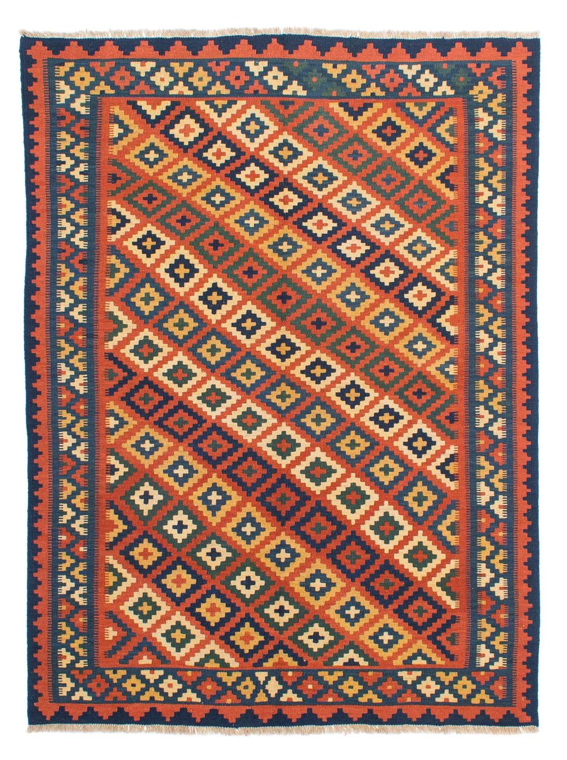 Alfombra Kelim - Oriental - 202 x 153 cm - multicolor