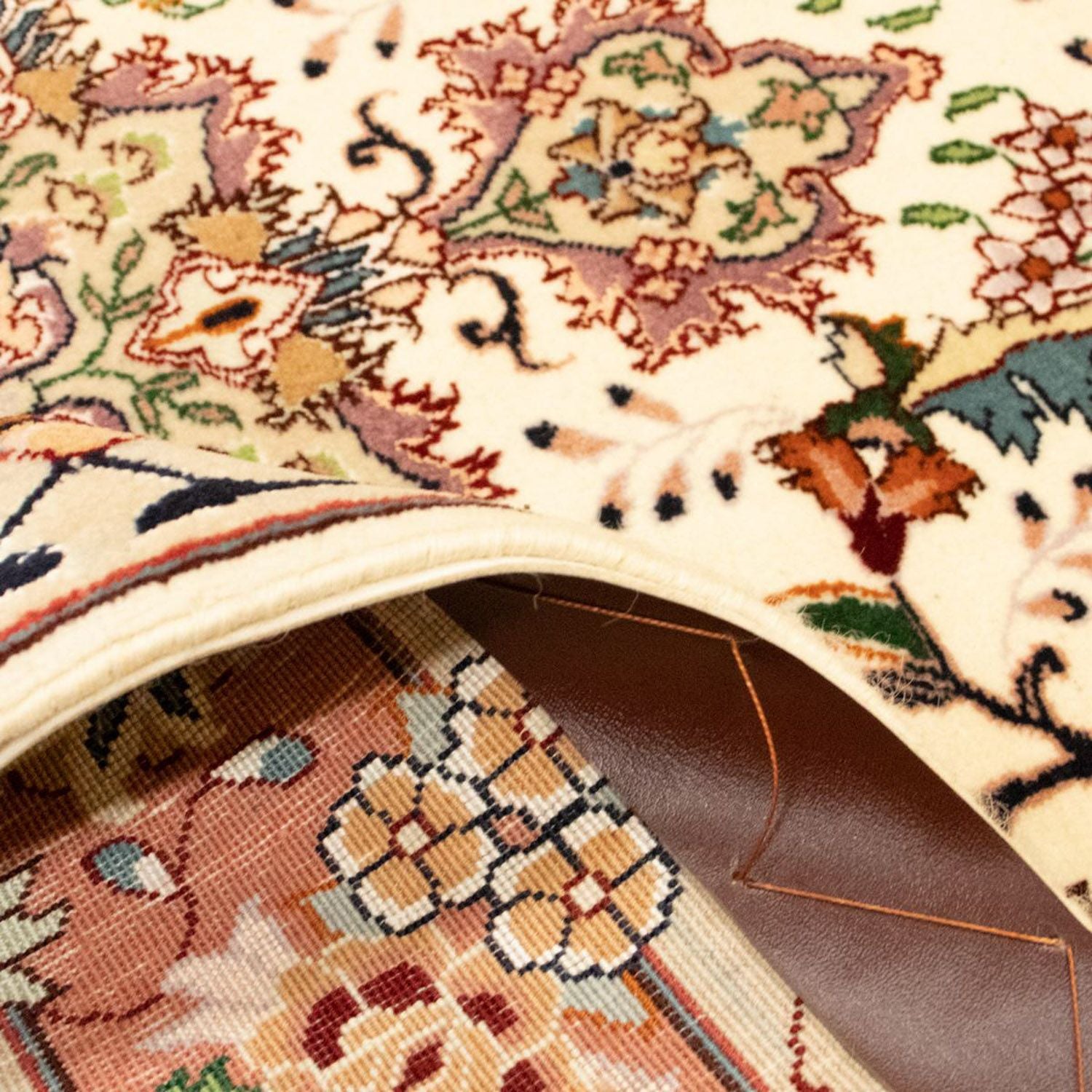 Alfombra Persa - Tabriz - Real - 154 x 103 cm - beige