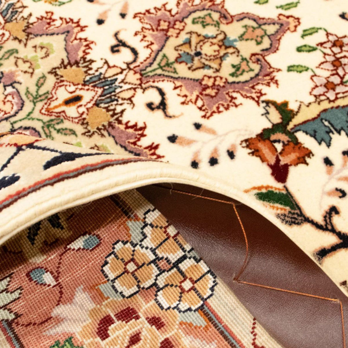 Alfombra Persa - Tabriz - Real - 154 x 103 cm - beige