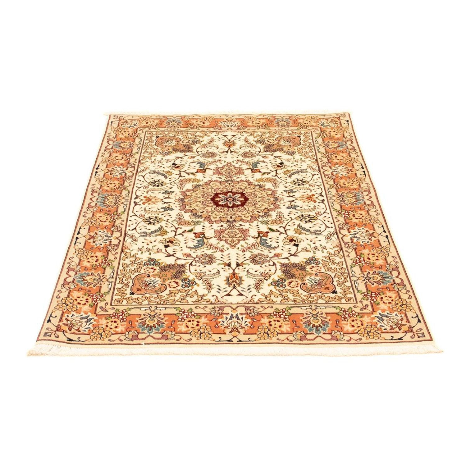 Alfombra Persa - Tabriz - Real - 154 x 103 cm - beige
