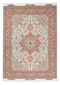 Alfombra Persa - Tabriz - Real - 201 x 150 cm - beige