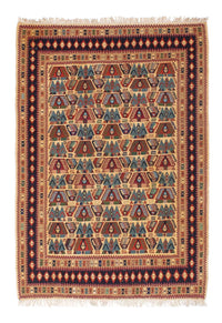 Alfombra Kelim - Oriental - 158 x 108 cm - marrón claro