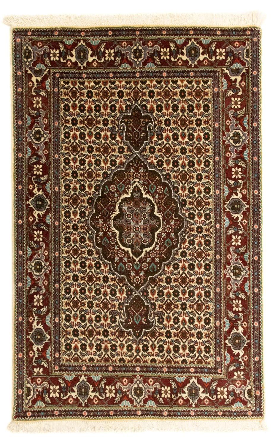 Alfombra Persa - Tabriz - Real - 117 x 76 cm - beige