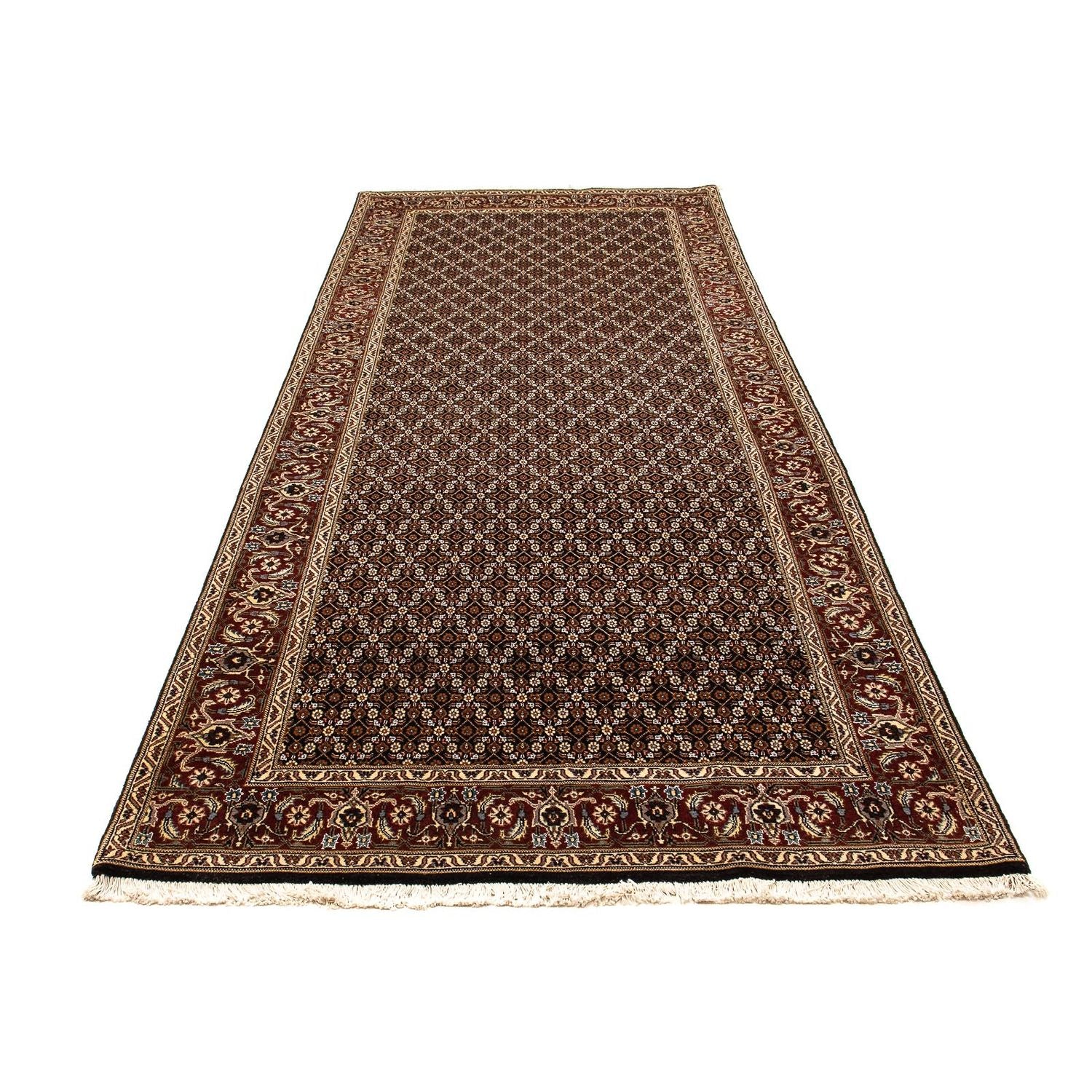 Alfombra de pasillo Alfombra persa - Tabriz - 336 x 123 cm - multicolor